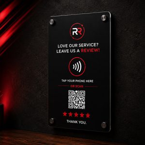 Review Plaque / Sign